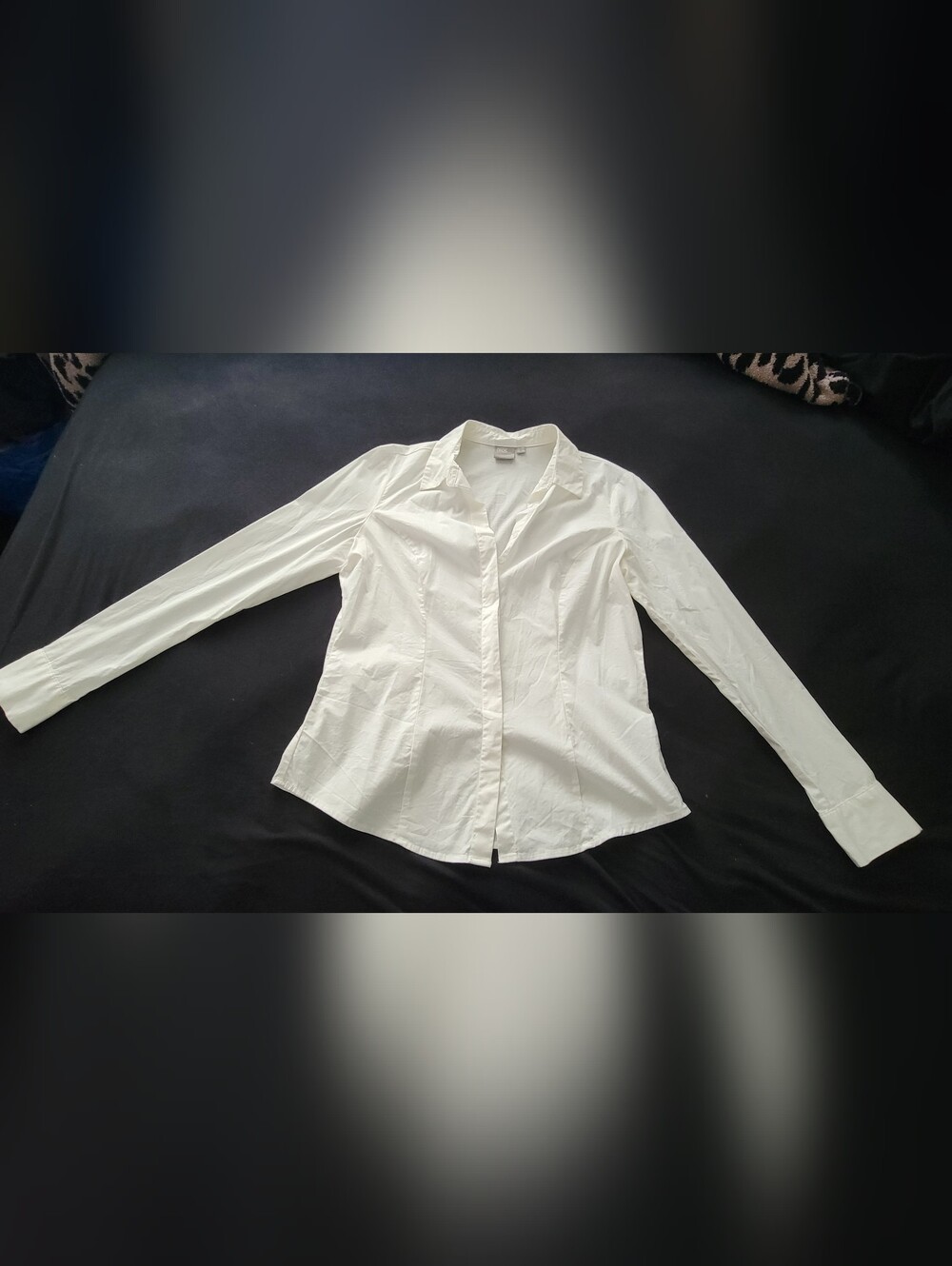 ASOS White Fitted Button-Down Shirt